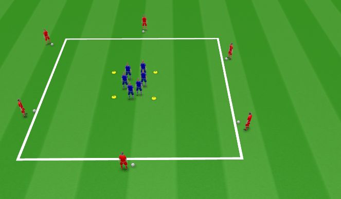 Football/Soccer Session Plan Drill (Colour): Screen 1