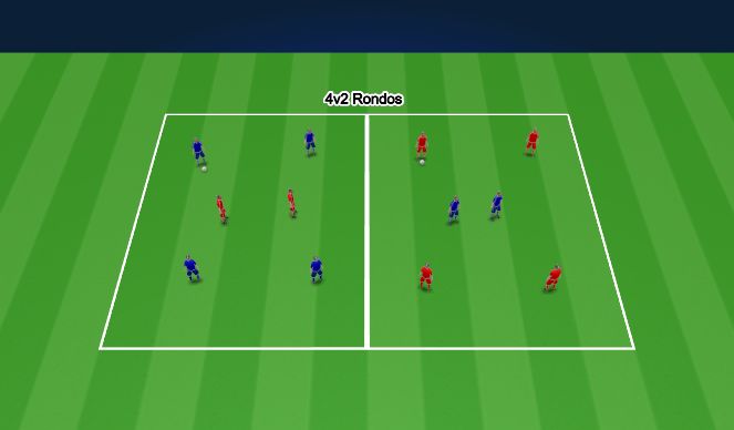 Football/Soccer Session Plan Drill (Colour): Screen 3