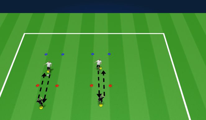 Football/Soccer Session Plan Drill (Colour): Passing Accuracy