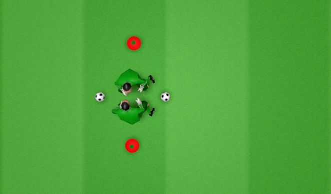 Football/Soccer Session Plan Drill (Colour): Activation