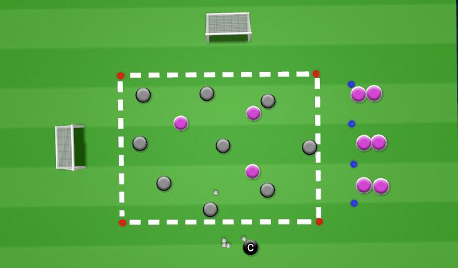 Football/Soccer Session Plan Drill (Colour):  Liverpool Rondo