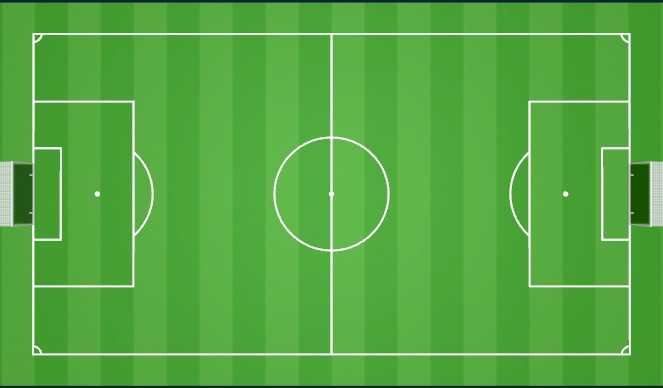 Football/Soccer Session Plan Drill (Colour): COOL DOWN 