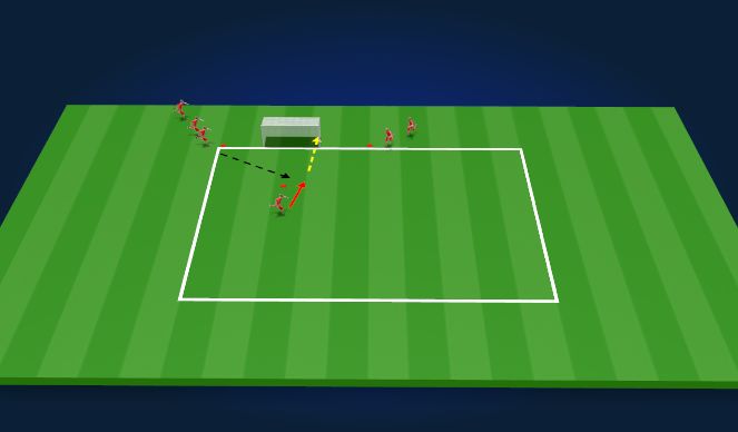 Football/Soccer Session Plan Drill (Colour): Screen 1