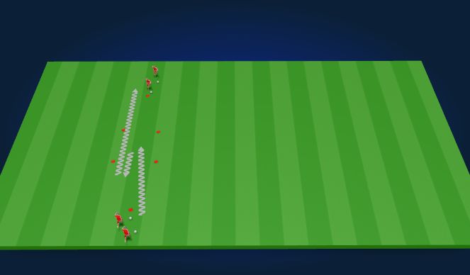 Football/Soccer Session Plan Drill (Colour): Screen 1
