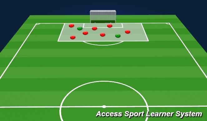 Football/Soccer Session Plan Drill (Colour): Cool down