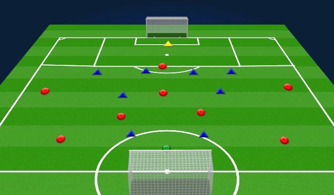 Football/Soccer Session Plan Drill (Colour): Screen 4