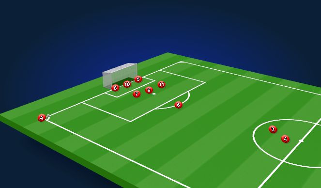 Football/Soccer Session Plan Drill (Colour): Bounce Ball