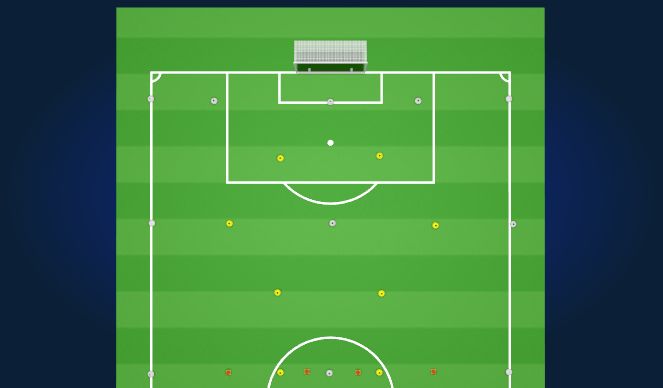 Football/Soccer Session Plan Drill (Colour): Seance 1