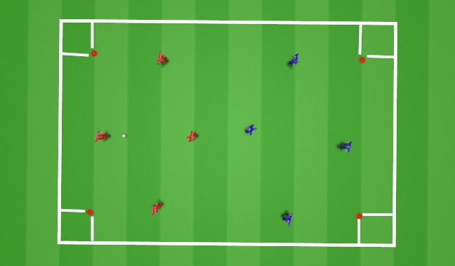 Football/Soccer Session Plan Drill (Colour): Screen 3