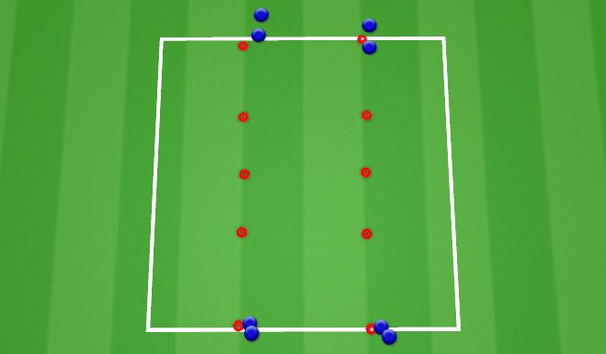 Football/Soccer Session Plan Drill (Colour): Technische vaardigheden