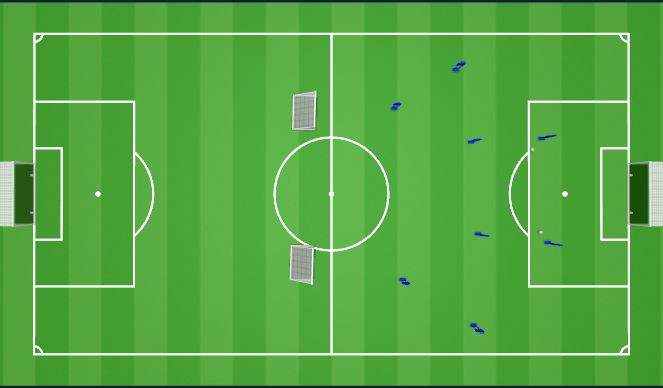 Football/Soccer Session Plan Drill (Colour): Screen 1