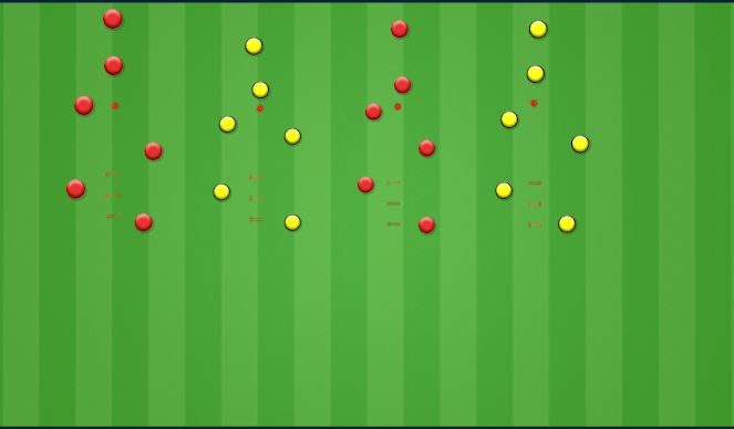 Football/Soccer Session Plan Drill (Colour): Screen 1