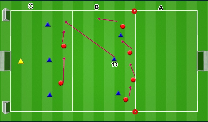 Football/Soccer Session Plan Drill (Colour): P4