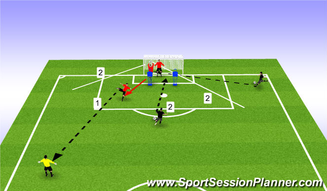 Football/Soccer Session Plan Drill (Colour): Pantalla 3
