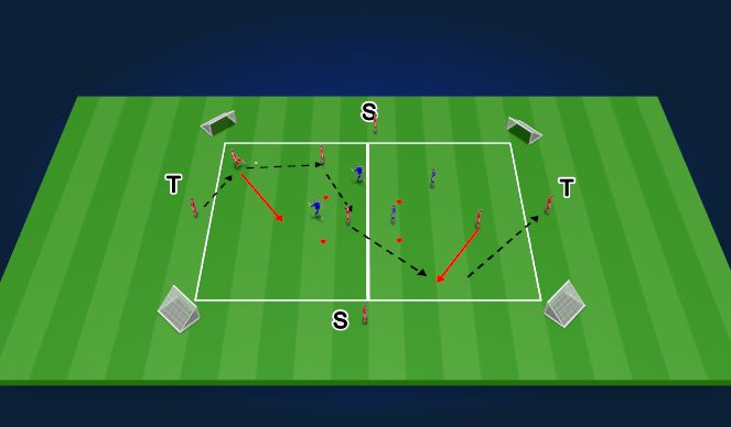 Football/Soccer Session Plan Drill (Colour): Screen 1