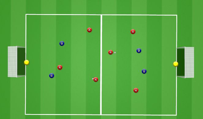 Football/Soccer Session Plan Drill (Colour): Screen 1