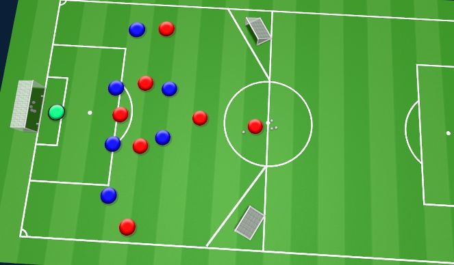 Football/Soccer Session Plan Drill (Colour): Screen 1