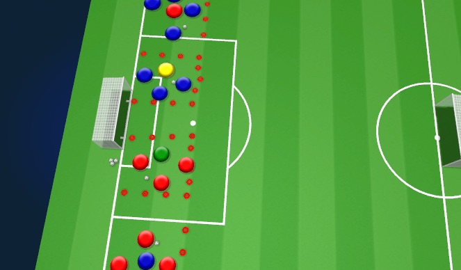 Football/Soccer Session Plan Drill (Colour): Screen 1