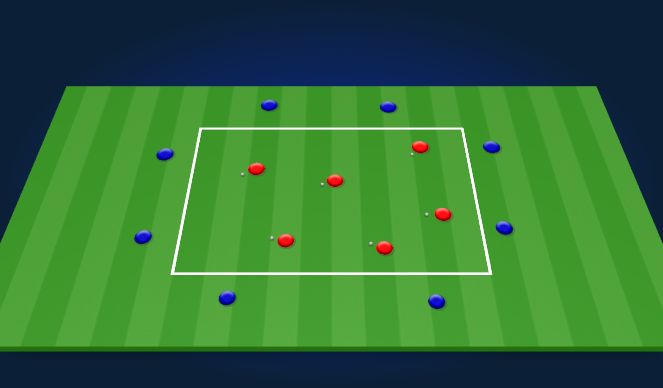 Football/Soccer Session Plan Drill (Colour): Screen 1