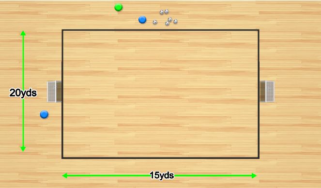 Football/Soccer Session Plan Drill (Colour): Arrival Game