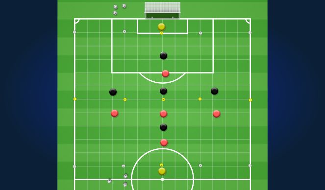 Football/Soccer Session Plan Drill (Colour): Screen 1