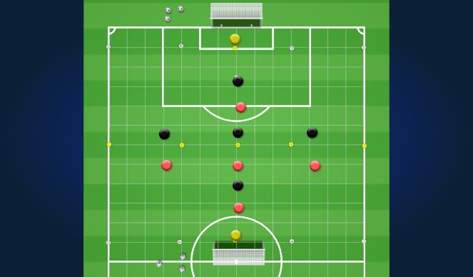 Football/Soccer Session Plan Drill (Colour): Screen 4