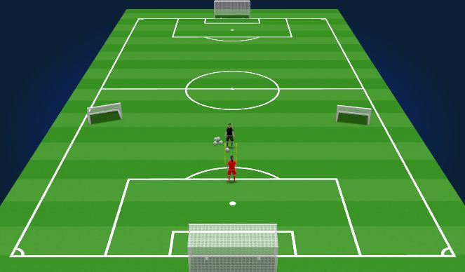 Football/Soccer Session Plan Drill (Colour): Exercise #3