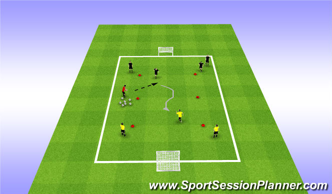 Football/Soccer Session Plan Drill (Colour): GRP