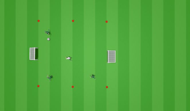 Football/Soccer Session Plan Drill (Colour): Rondos