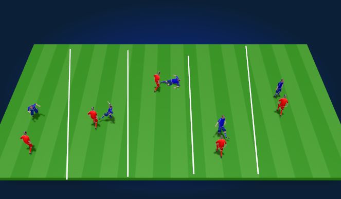 Football/Soccer Session Plan Drill (Colour): Drill 2 skill