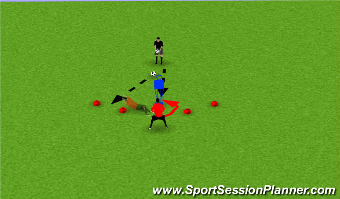 Football/Soccer Session Plan Drill (Colour): Pantalla 3