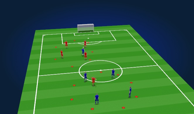 Football/Soccer Session Plan Drill (Colour): Screen 1