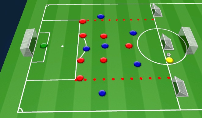 Football/Soccer Session Plan Drill (Colour): Screen 1