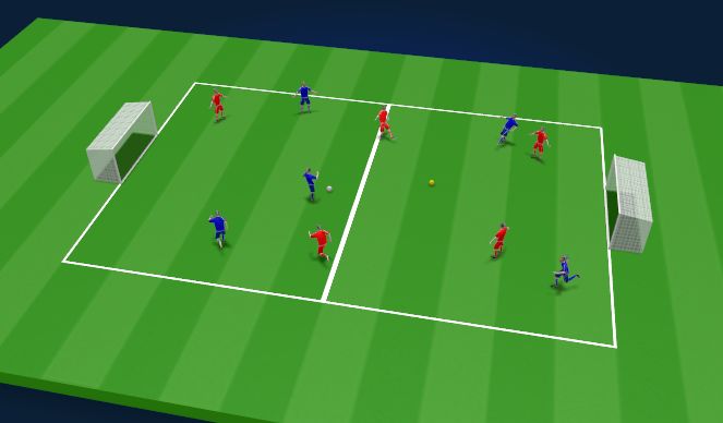 Football/Soccer Session Plan Drill (Colour): Screen 2