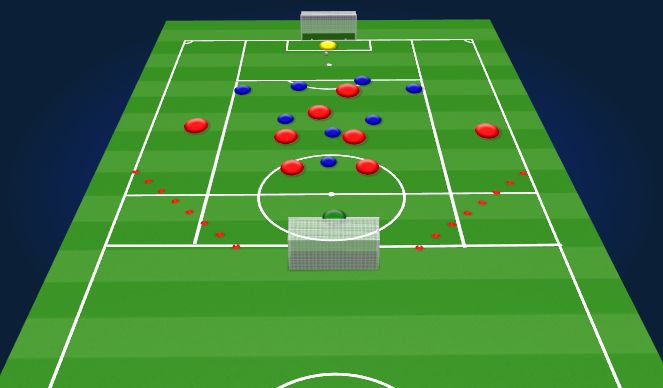Football/Soccer Session Plan Drill (Colour): LSG
