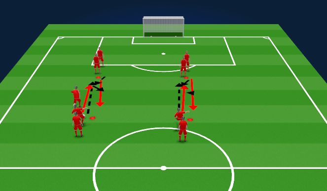 Football/Soccer Session Plan Drill (Colour): Screen 1