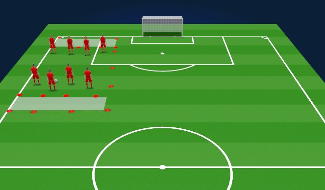 Football/Soccer Session Plan Drill (Colour): Screen 3