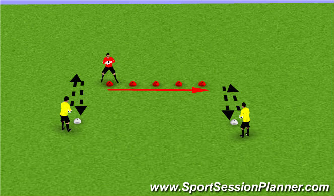 Football/Soccer Session Plan Drill (Colour): Pantalla 4