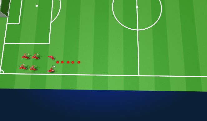 Football/Soccer Session Plan Drill (Colour): Screen 1