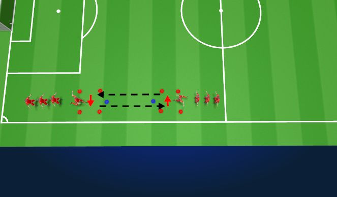 Football/Soccer Session Plan Drill (Colour): Screen 2