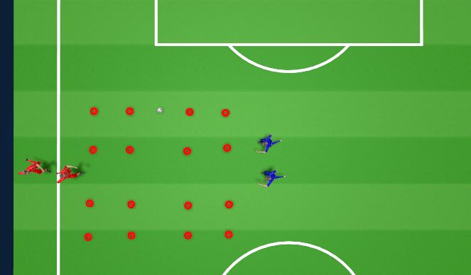 Football/Soccer Session Plan Drill (Colour): Screen 3