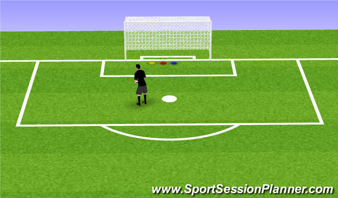 Football/Soccer Session Plan Drill (Colour): Oefening 7