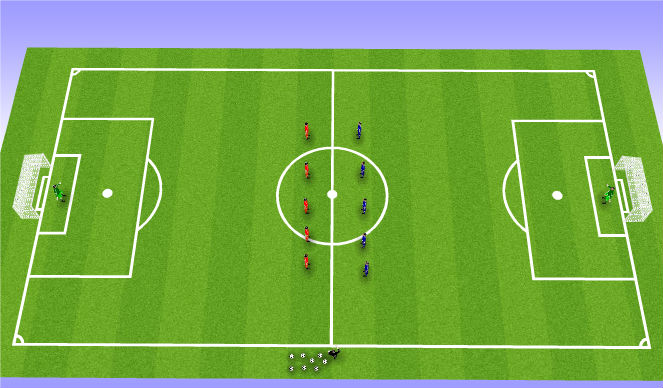 Football/Soccer Session Plan Drill (Colour): Screen 1