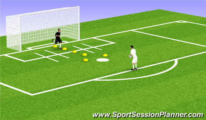 Football/Soccer Session Plan Drill (Colour): Screen 3