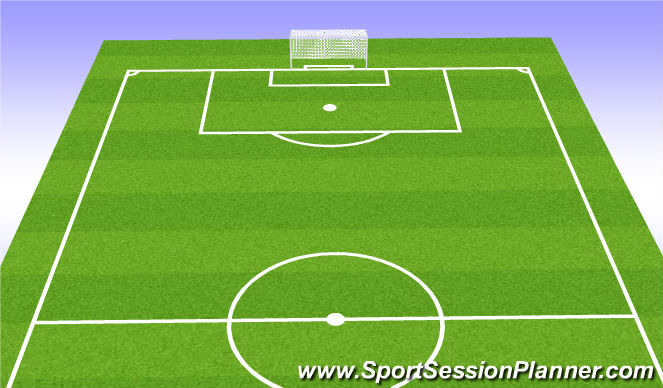 Football/Soccer Session Plan Drill (Colour): Player Actions, Coach Cues