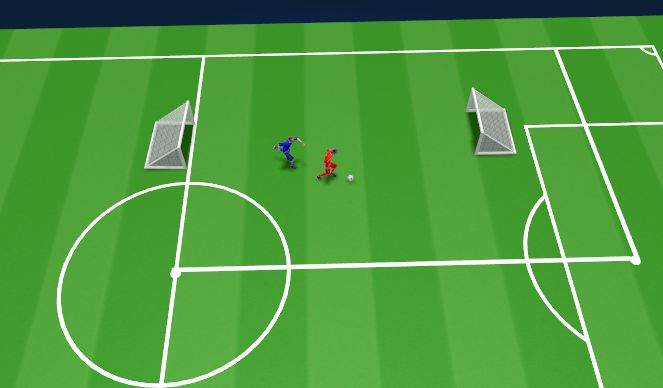 Football/Soccer Session Plan Drill (Colour): Screen 1