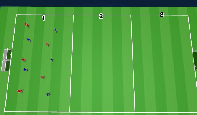 Football/Soccer Session Plan Drill (Colour): Screen 2
