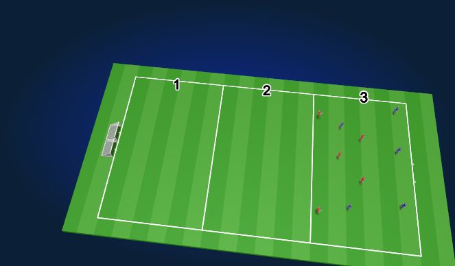 Football/Soccer Session Plan Drill (Colour): Screen 4