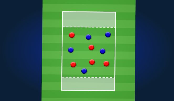 Football/Soccer Session Plan Drill (Colour): Screen 1