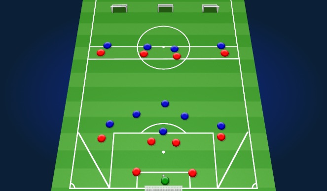 Football/Soccer Session Plan Drill (Colour): Screen 1